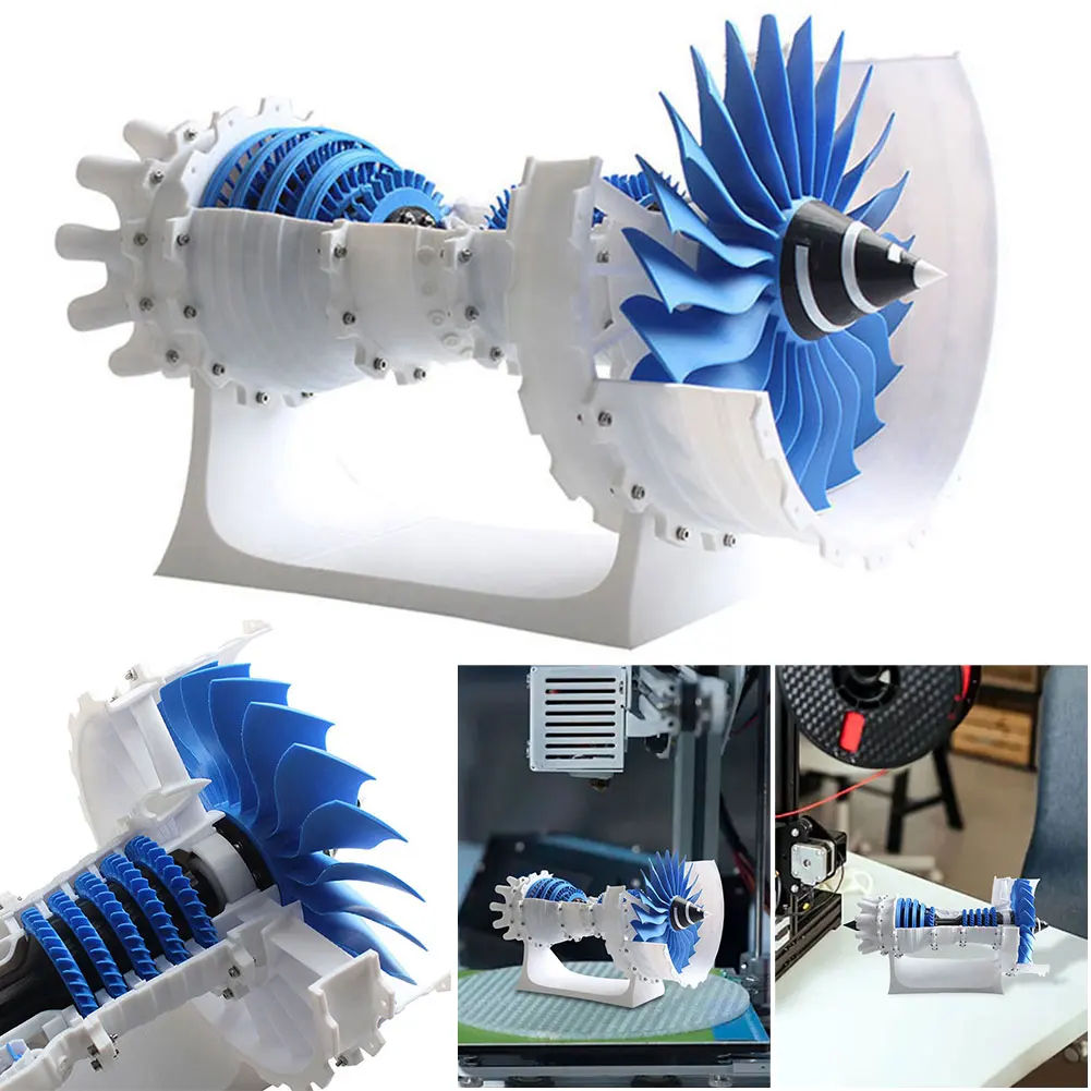 Bambu Lab 3D 프린터 크리에이티브 모델용 하드웨어 키트, 에어로 엔진 액세서리, 하이 퀄리티 구성 요소