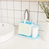 2022 Hot Sink Towel Utensils Sponge Racks Plastic Tidy ware Shelves Dishes Separated Creative Storaging Kitchen Container 4