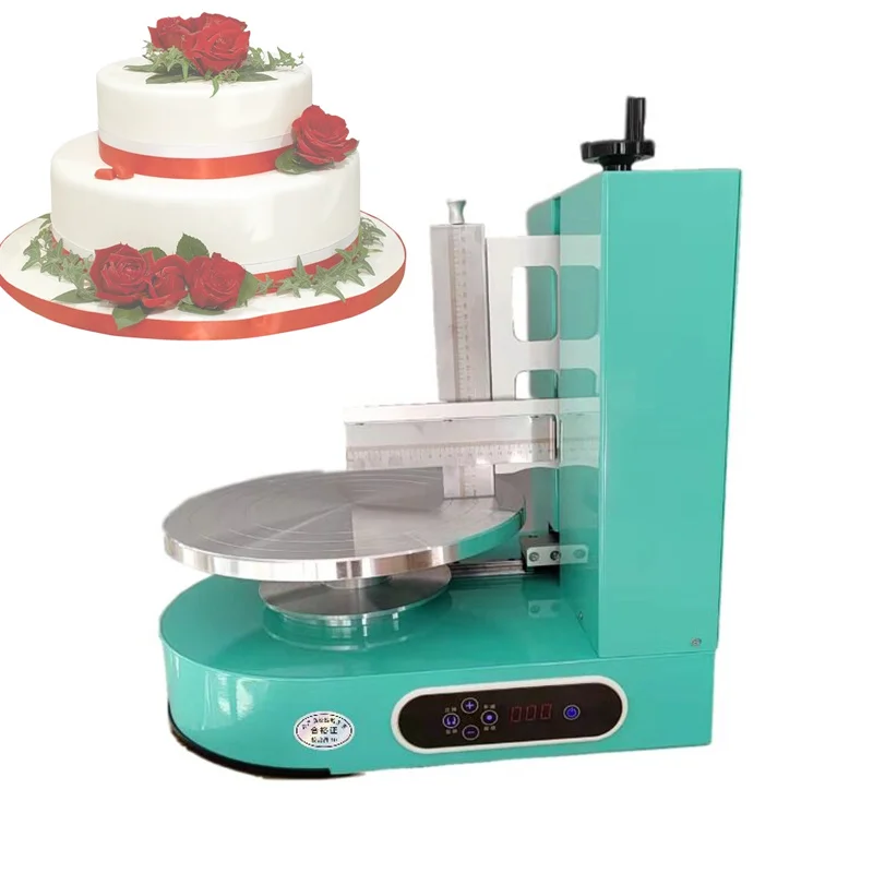 Bakery Equipment Birthday Cake Automatic Decorating Cream Depositor  Smoother Frosting Coating Icing Machine - AliExpress