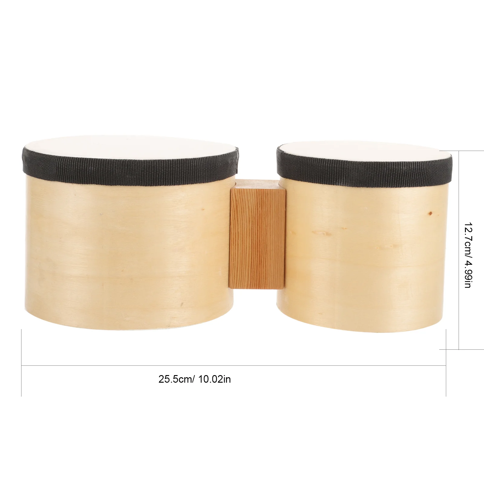 5 Inch Wooden Drum Percussion Instrument For Adults Early Education Dance Class Music Instruments Durable Wood Rhythm