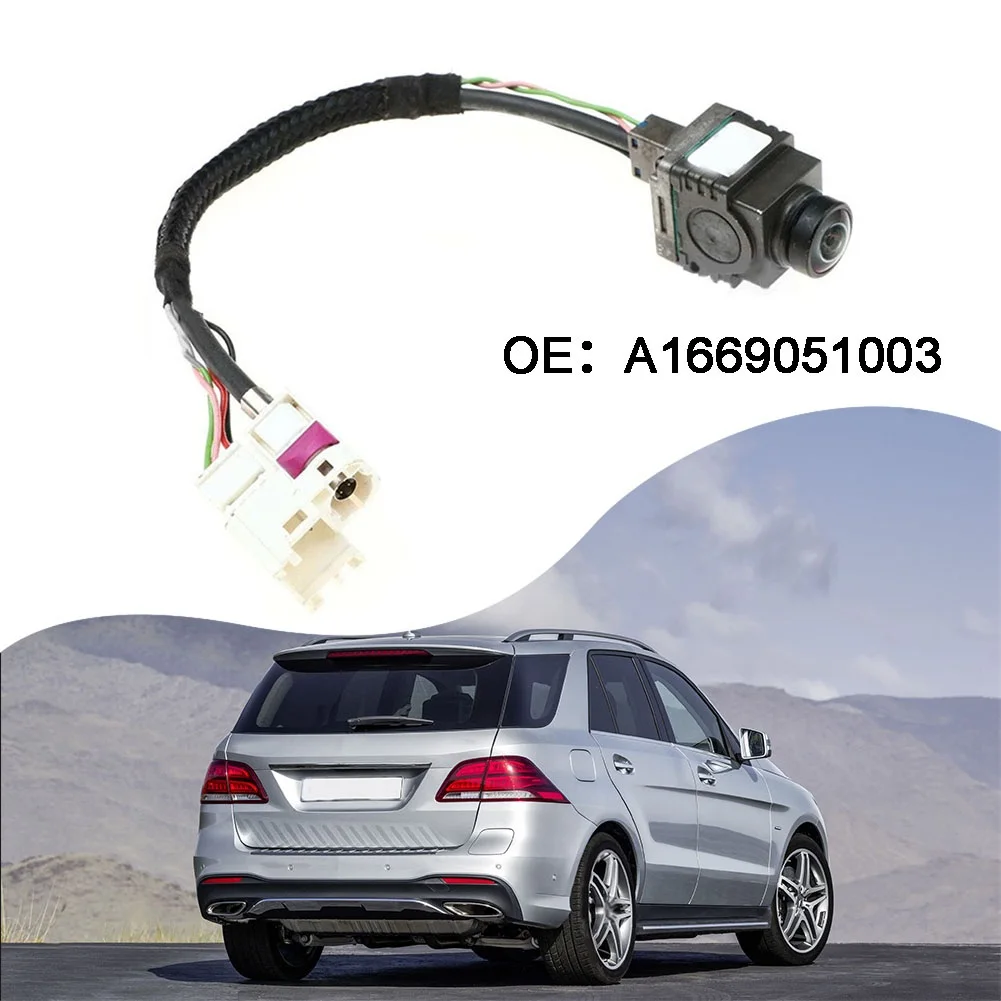 

1x камера заднего вида, подходит для Mercedes-Benz W166 W176 X156 X166 R172 # A1669059302/A1669051003, черная парковочная камера для автомобиля