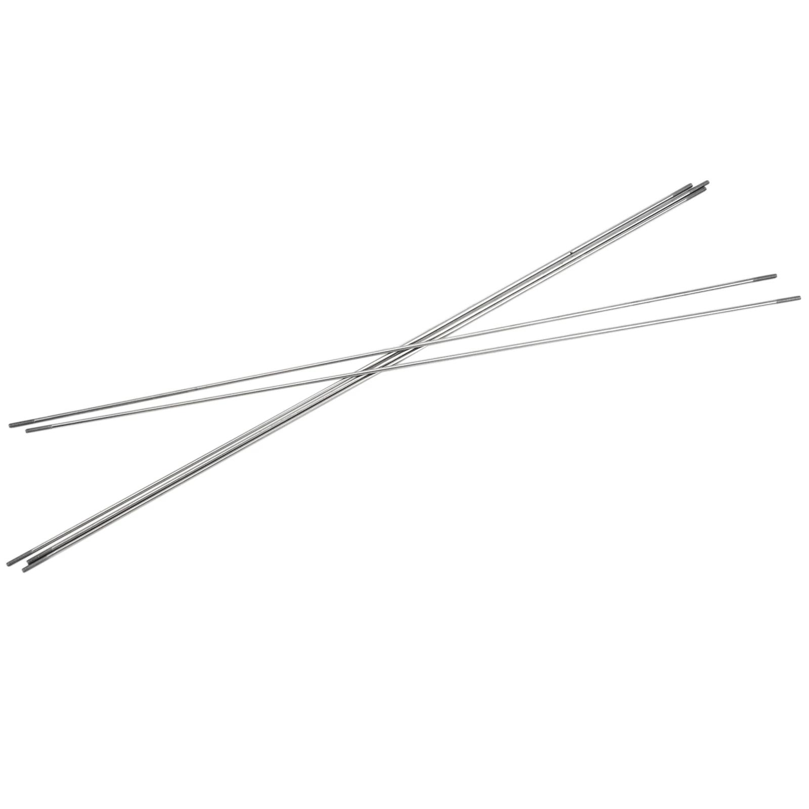 5 stücke Spurstange Gestänge Schubstange M2 150/200/250/300mm Edelstahl Gewinde Krawatte schubstange Für RC Flugzeug RC Flugzeug Hubschrauber – Detail 11