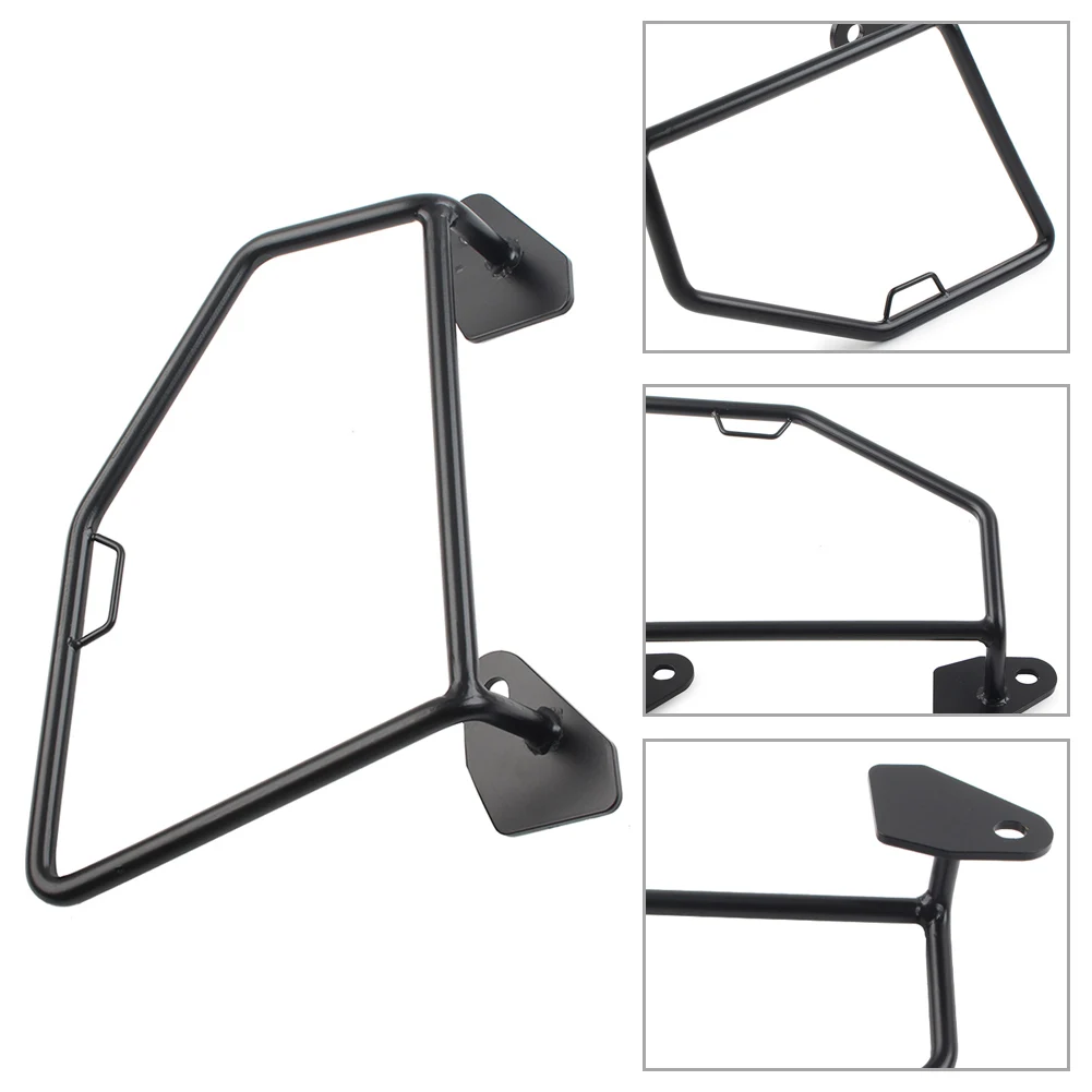 

Motorbike Steel Saddle Bag Side Trunk Bag Support Bracket Holder For Honda Rebel 500/300/250 2017 2018 2019 2020 2021 2022