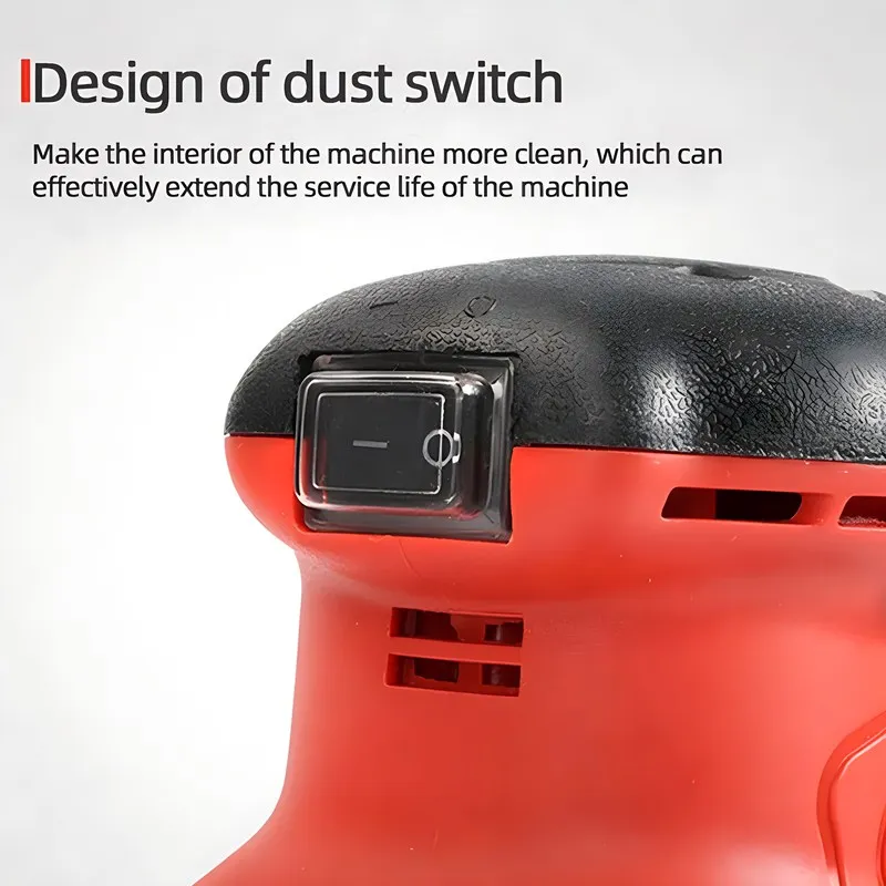Mini Electric Sanders with Sandpaper Woodworking Tool Furniture Metal Polisher Electric Sanders Buffer Sander 5