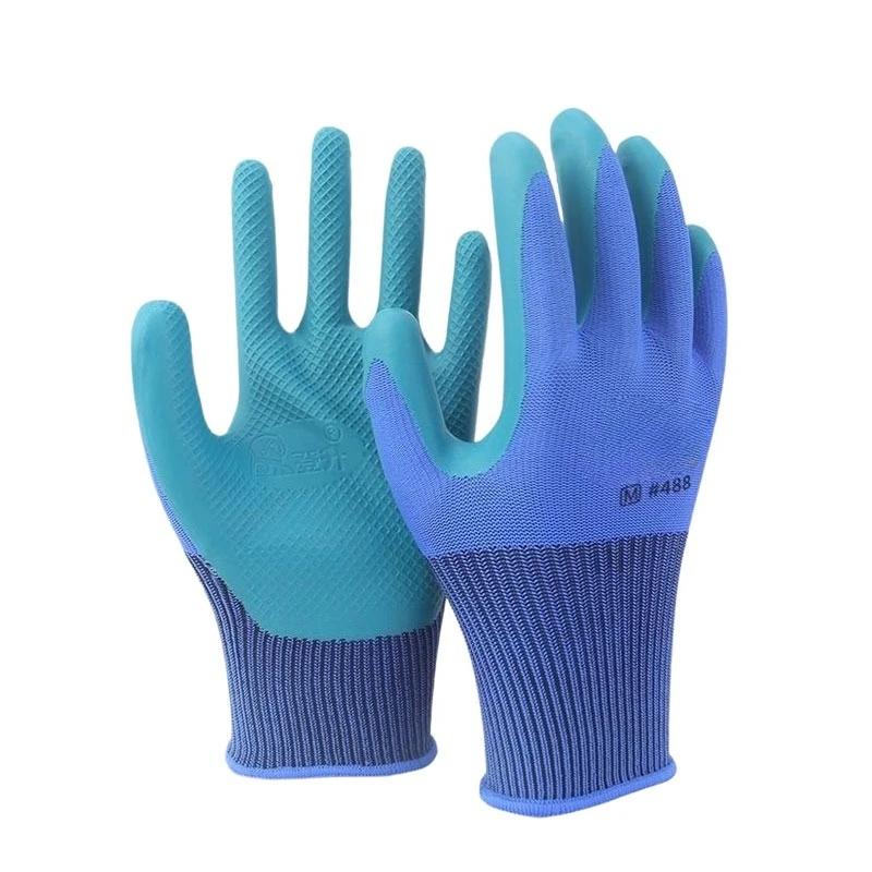 Enhanced Anti-Slip & Breathable Construction Work Gloves - 12 Pairs