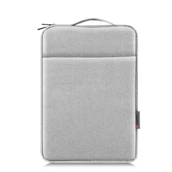 HAWEEL Laptop Sleeve Bag with Handle and Zipper Closure - 12.5 - 13.5 inch (GRAY)