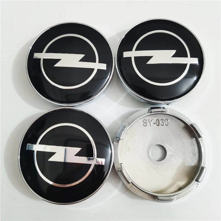 4pcs 60mm Car Wheel Center Hub Caps Emblem Sticker Decal Cover for Opel