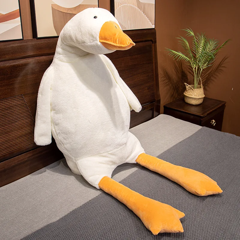 Kawaii Fluffy Goose Plush Jumbo Edition (120cm)