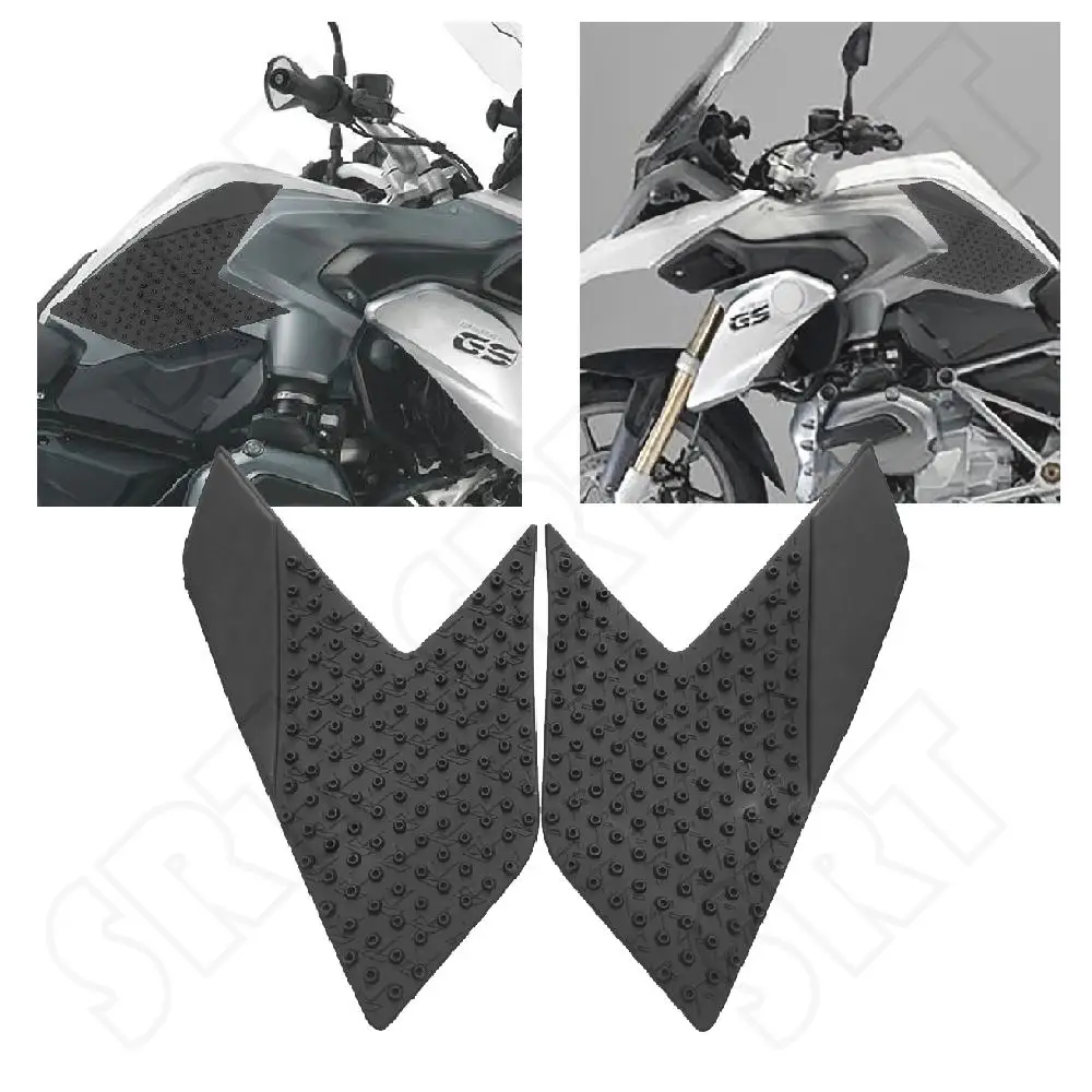 Fits for BMW R1200GS LC GS R1200 2014 2015 2016 2017 2018 Motorcycle TankPad Side Fuel Tank Traction Knee Grips Anti Slip Pads