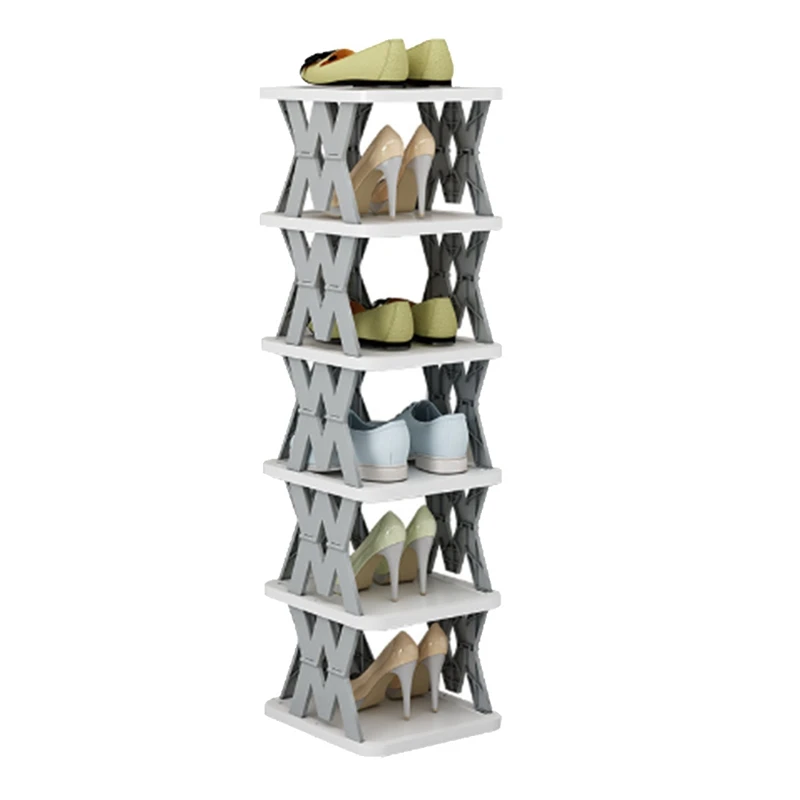 

Shoe Rack Without Assembly, Foldable And Saving Space, Vertical Shoe Organizer For Bedroom, Living Room