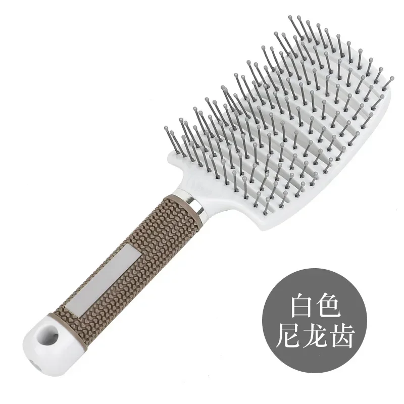 Arc-shaped Comb Fluffy Big Curved Comb Nylon Tooth Hollow Stereotyped Hairdressing Massage Styling Hair Brush hair comb,hair styling tools,hair brush comb