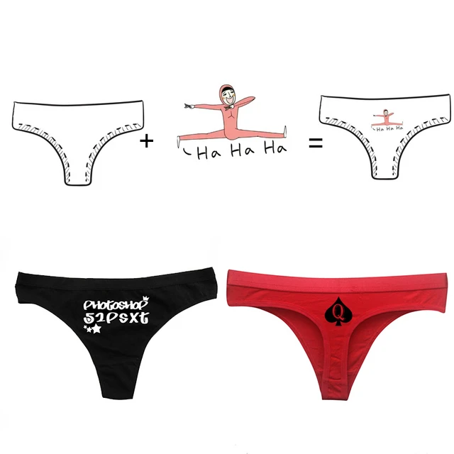 Customized Underwear Women  Cotton Lingeries Underpants