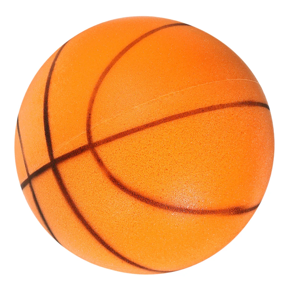 

Многоразовая баскетбольная детская Бесшумная спортивная игрушка 21 см (модель баскетбольной струны, похлопывающая