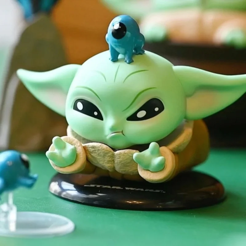 その他 HOTTOYS GROGU COSBI BOBBLE HEAD 1BOX Hot Toys Disney Star Wars Grogu Cosbi Blind Box Bobble Head Figure