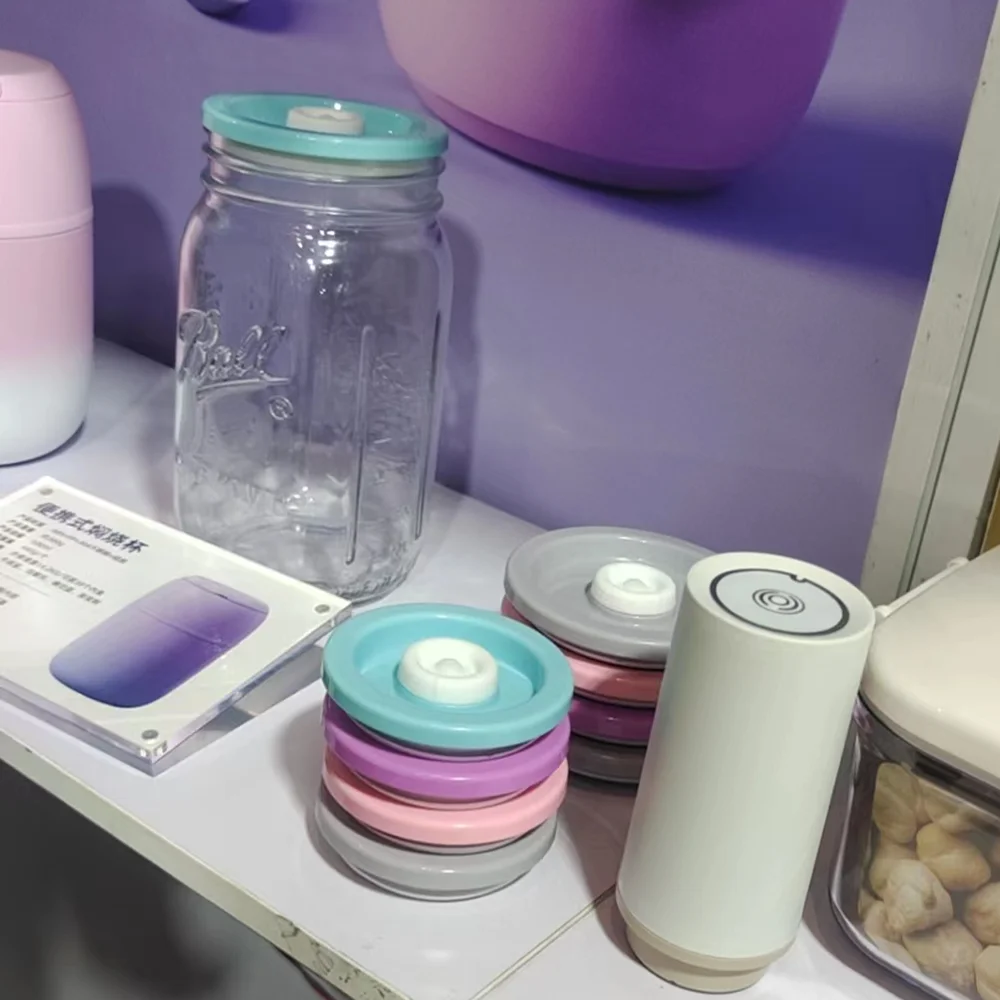 Electric Mason Jar Vacuum Sealer Vacuum Sealer Electric Canning Jar Regular and Wide Mouth Mason Jars Lids