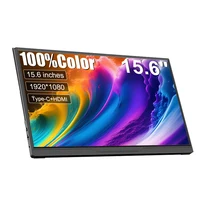 15.6inch Portable Monitor 120Hz/RGB100% /Touch scrren With VESA Hole Extended Display For Phone PC Loptop  Xbox PS4/5  Switch - Image 4