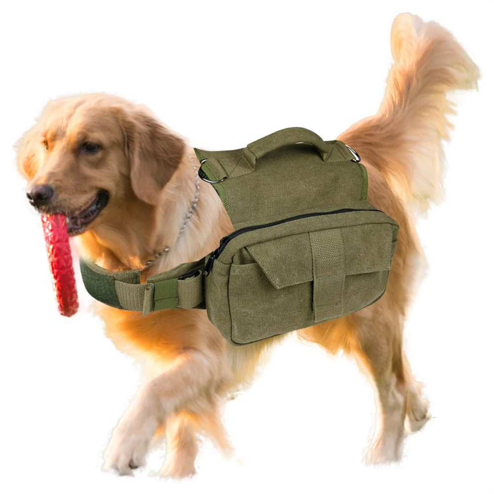 

Pet Dog Saddle Bag Washable Breathable Outdoors Backpack Travel Camping Hiking Bag With Side Pockets Wholesale