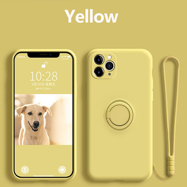 Car Magnetic Holder Soft TPU Silicone Case For iPhone 13 12 11 Pro Max 6 S 8 7 Plus X XS XR XS SE Coques Fundas Shell