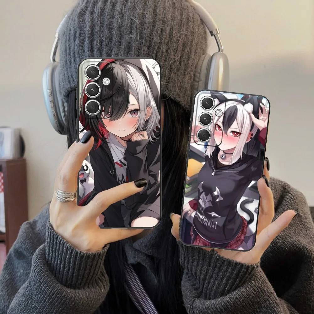 Blue Archive Kayoko Mobile Phone Case For Samsung Galaxy S24 S23 S22 S21 S20 S10 S9 Plus Fe Ultra Lite Black Phone Cover Funda