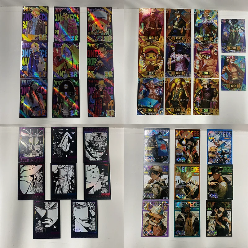 Один кусок Haimi культурный и креативный Zr-Xr-Qr-серия аниме персонажи Sanji Sabo Brook Обезьяна D Luffy подарок на день рождения