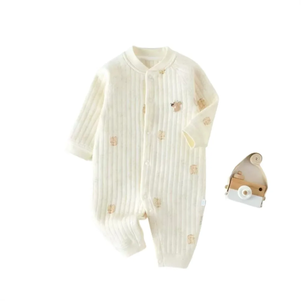 Spring And Autumn Baby Rompers Cotton Soft Snap Button Infant Babies Clothes Toddler Bodysuit For Newborns