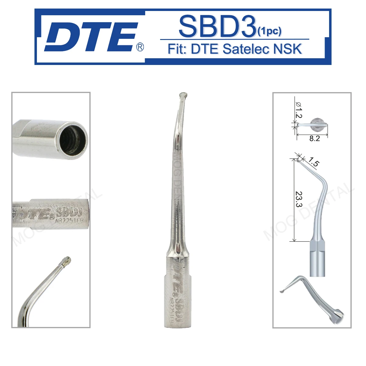 Kompatibel Mit Satelec DTE Dental Scaler Tips SATELEC Dental Ultraschall-Scaler Handstück Mit Ultraschall Scaler Spitzen
