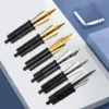 3PCSset NO.35 pen nibs #6 EF/F/M Replaced Fountain Pen Nib for Jinhao X350 X850 100 9036 9056 fountain pens school stationery 1