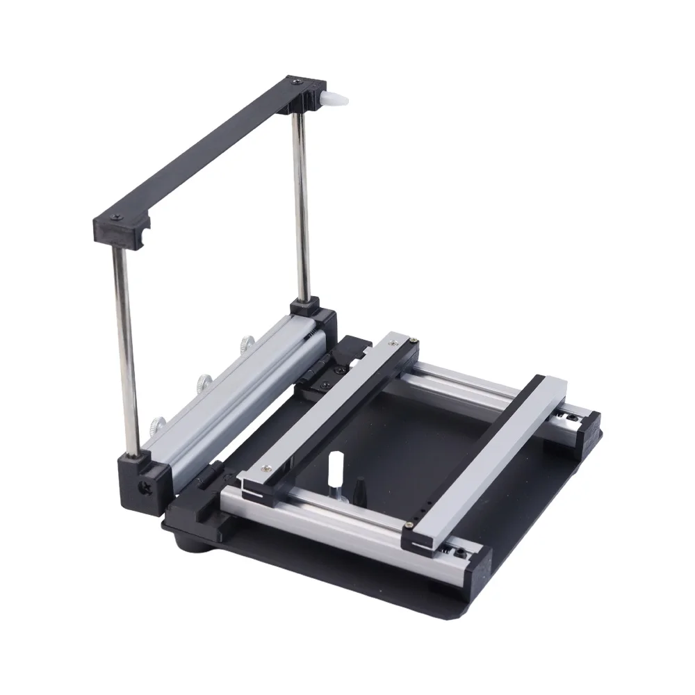 SMT Stencil Printer 10*10cm Manual Solder Paste Printing Machine Steel Stencil