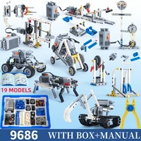 STEM 9686 Technical Parts Multi Technology Programming Educational Students Learn DIY Building Blocks Brick Power Kid Toy Gift 1