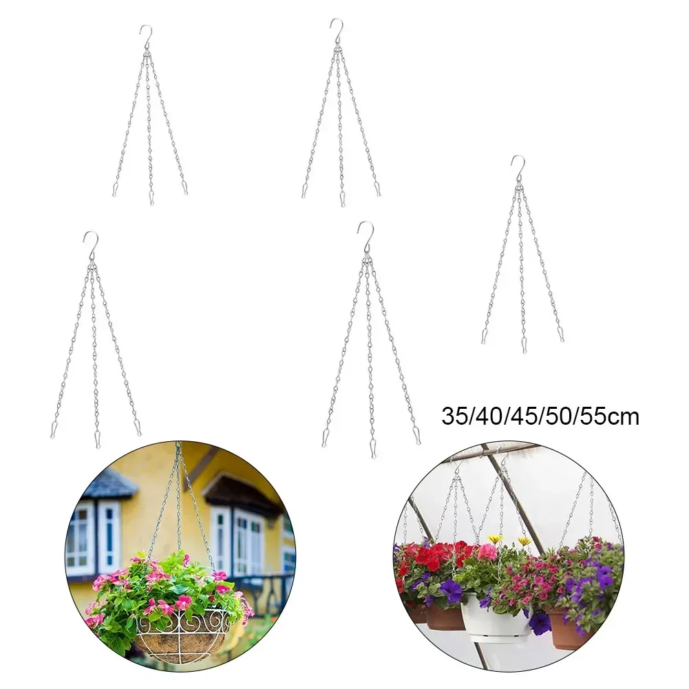 Hanging Flower Pot Metal Chains Hanger