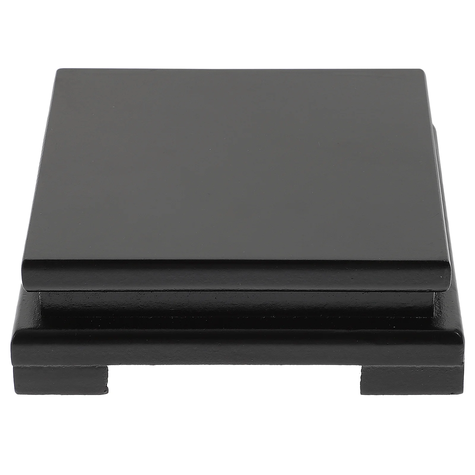 

Wood Square Base Wooden Display Base Desktop Ornament Base Crafts Keepsake Display Antiques Statue Holder Home Decoration 6 Inch