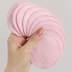 Eco - Friendly Reusable Cleansing Pads for Gentle and Thorough Makeup Removal (Light Pink Color)