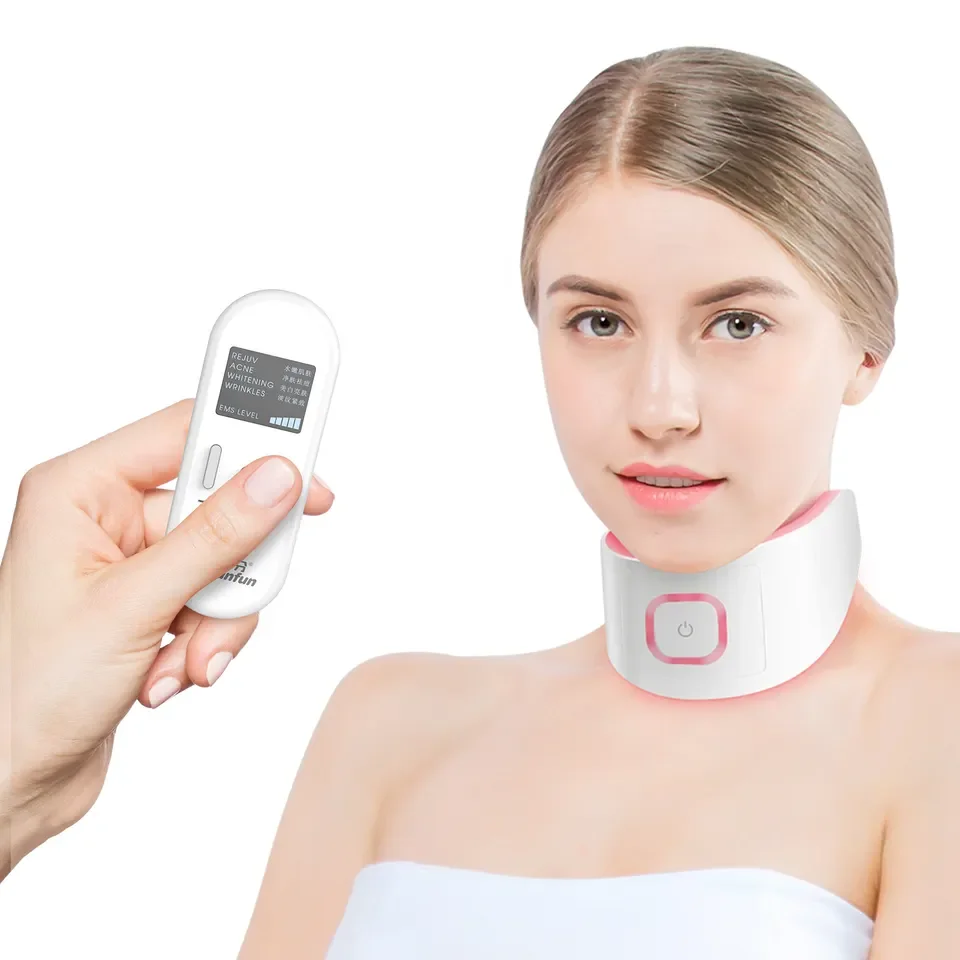 Neck Care And Wrinkle Elimination Instrument Anti Aging Neck Lift Heating Electric Neck Meter Skin Care Device conductivity monitor conductivity meter electric conductivity rate instrument error 2% cm 230 0 20000us cm