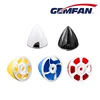 Spinner 38mm 45mm 51mm 57mm 63mm 70mm 75mm for RC Airplane DIY Parts Hobbies Accessories Aluminum base Plastic Spinner Gemfan 1