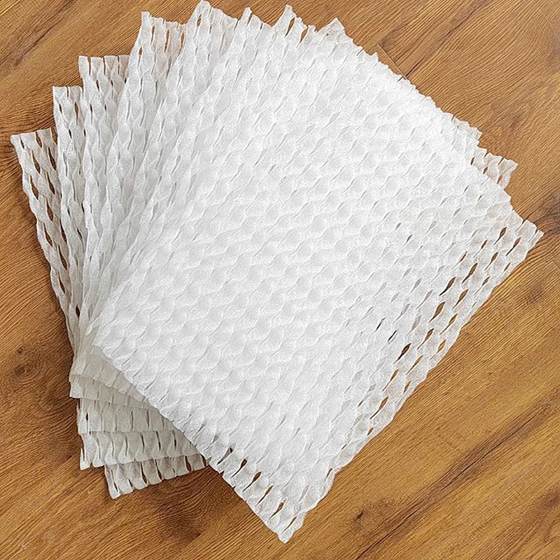 

300 Pieces of Fruit Protective Mesh Fruit Foam Mesh Cushion Shockproof and Fall Proof Sponge Gasket Anti-skid and Bump Proof