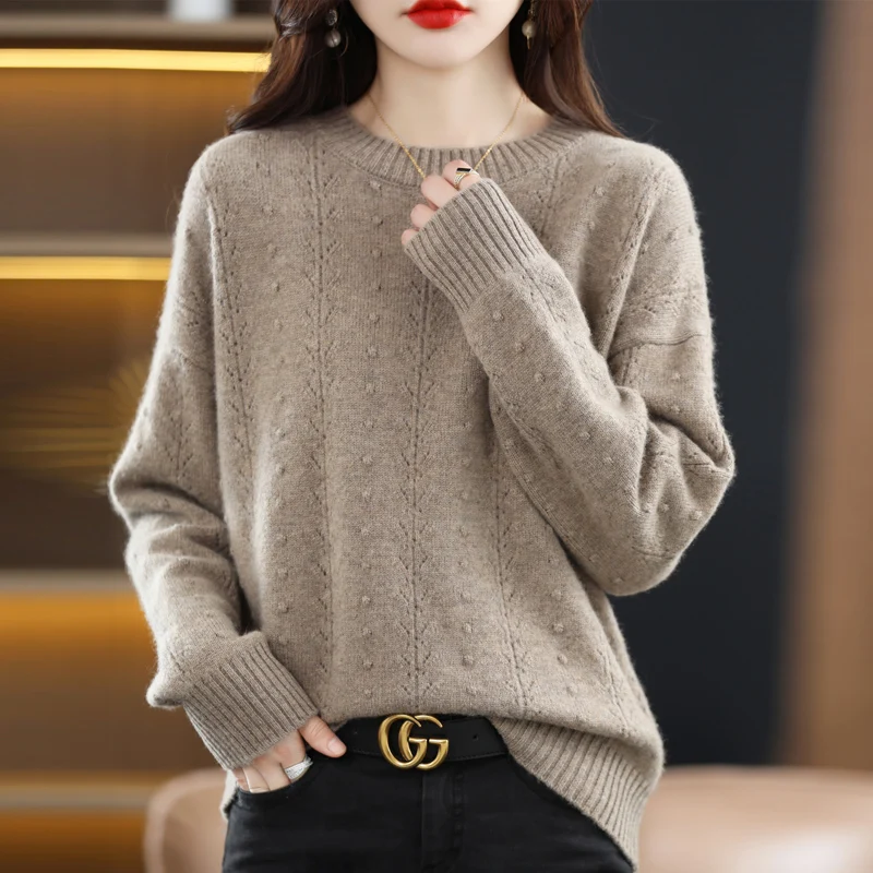Pullovers Oversized Sweater Women Winter Clothes Long Sueters De Mujer Tops Cashmere Casual Solid O-Neck Traf Zara Femme 2022