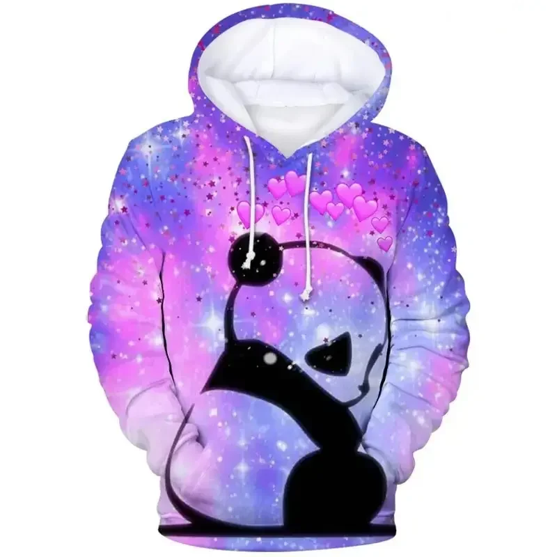 thumbnail image 1 of Sudadera con capucha con estampado 3D de panda de dibujos animados para otoño e invierno, sudadera con capucha para hombre, sudadera de calle, ropa de hombre de gran tamaño, 1 of 4