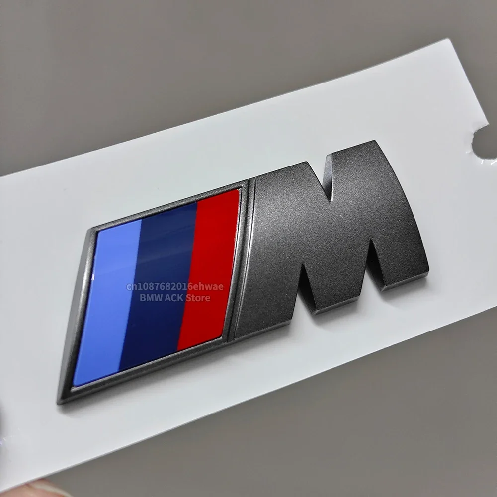 3D Stickers 3D ABS Fender Emblem Rear Trunk Badge for BMW M Power X1 X2 X3 X5 X6 X7 F21 G20 M Sports Car Accessories