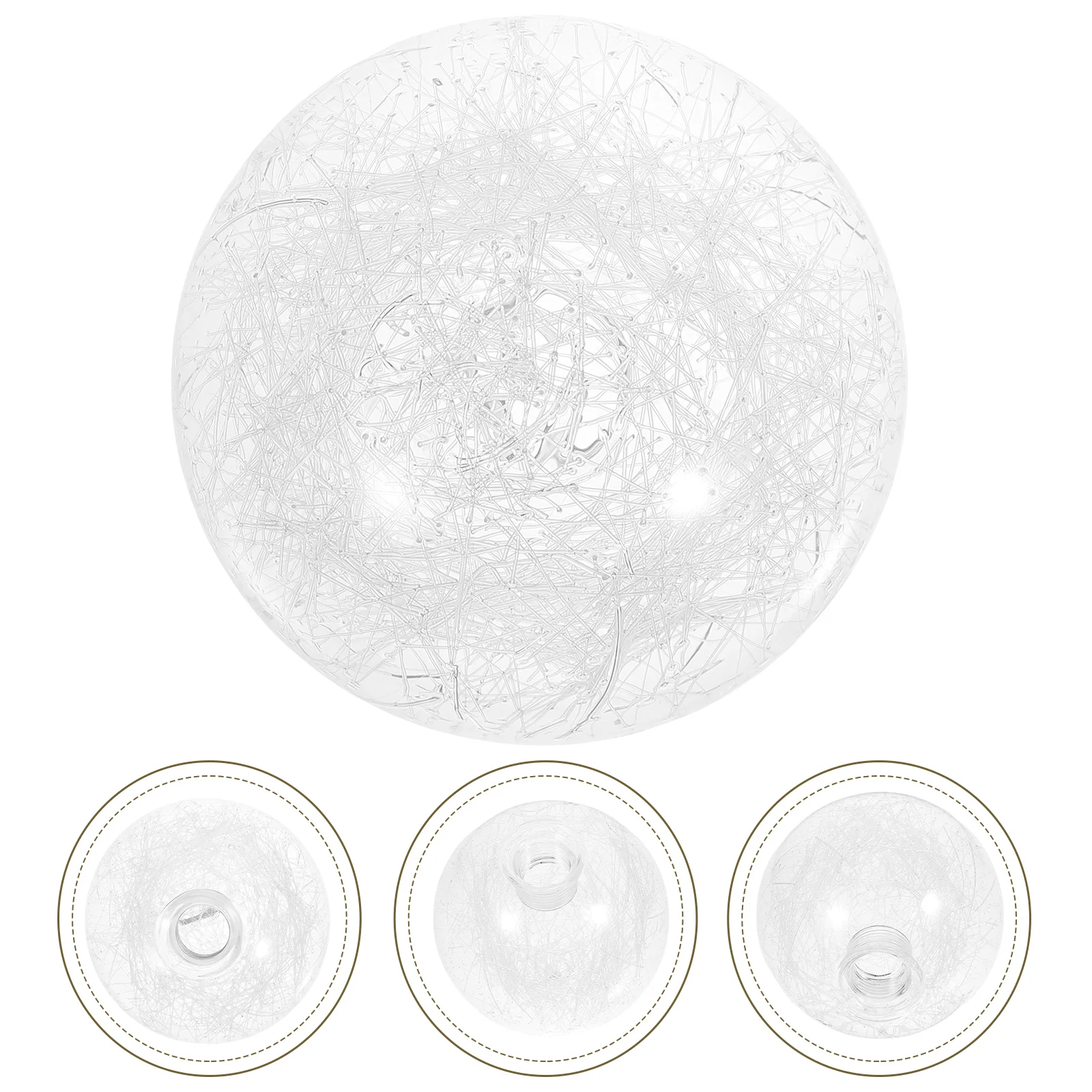 

Glass fiber Glass Lamp Shade G9 Base Hanging Lamp Shade 100mm 120mm Ceiling Light Shade Lamp Cover For Hanging Light Chandelier