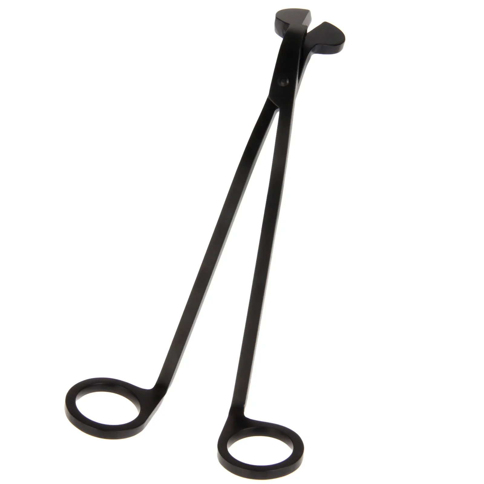1 PC Round Head 18cm Candle Wick Trimmer Stainless Steel Candle Scissors Trim Wick Cutter Snuffer Gift for Lover Black