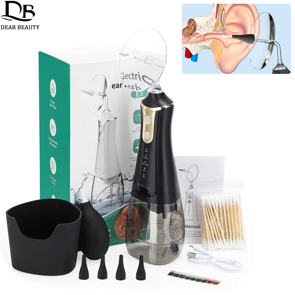 ElectricEarCleanerToolKit300MLWaterTankAutomaticEarWax