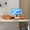 Computer Monitor Stand, Space-Saving, MDF, Computer Rack with Drawers for Study Office 4