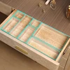 Durable Clear Plastic Drawer Organizer, Free combination Drawer Divider Storage Box, For Office Supply,Makeup,Kitchen Utensils 1