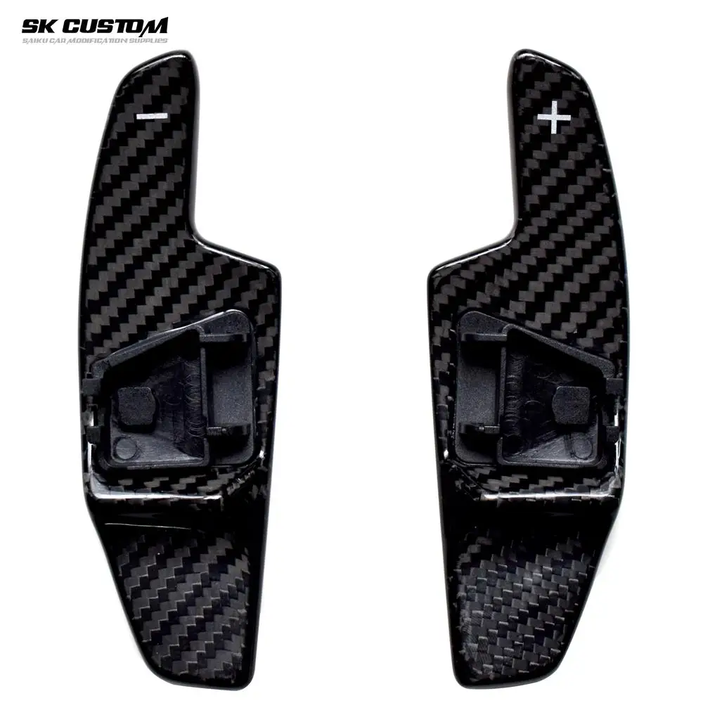 For Volkswagen Golf 8 Golf R MK8 Rline -24 Carbon Fiber Steering Wheel Replacement Shift Paddles