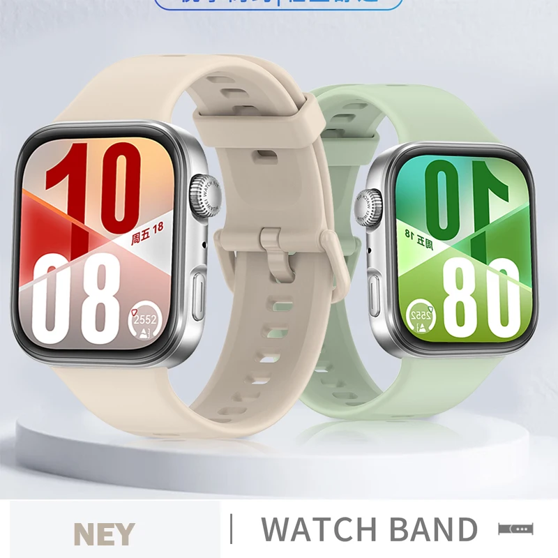 Silicone Sport Strap for Smartwatch Fitness Accessory