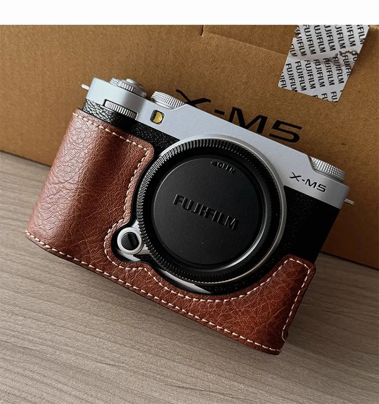 POIGNÉE EN BOIS D'ébène Pour Appareil Photo Fujifilm X-E4, Support... EUR 39,52 - FR