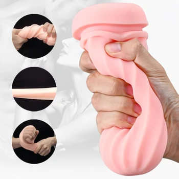 Male Masturbators for Men Vagina Endurance Exercise Masturbation Vacuum Pocket Pussy Suck Masturb Sex Toys Vagina Toy for Men 5