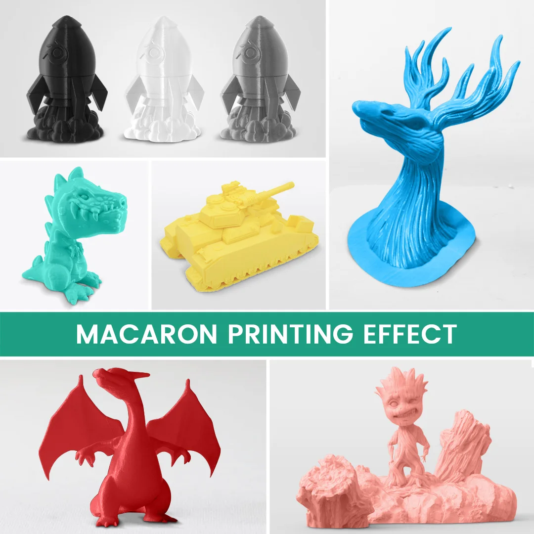 Sunlu Pla Meta 3d Filamento sem Bolha Cor Quente Alta Liquidez Impressão Rápida Recarga de Caneta Infantil Impressora 3d Fdm 175 mm 1kg 2kg - Imagem 2