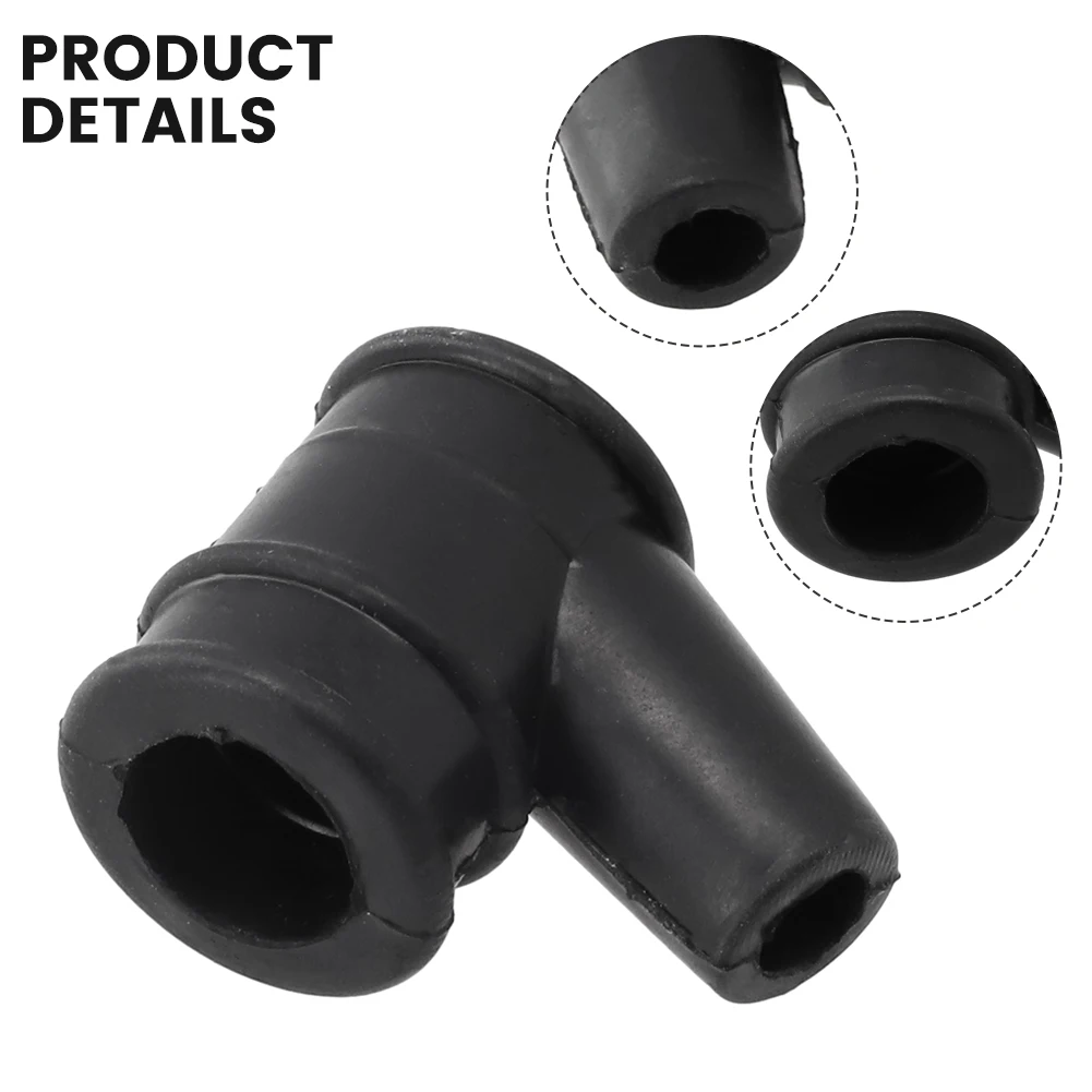 Replacement Rubber Spark Plug Cap Cover Fits For 5mm HT Mower Blower Strimmer Garden Yard Lawn Mower Parts Tools Accessories