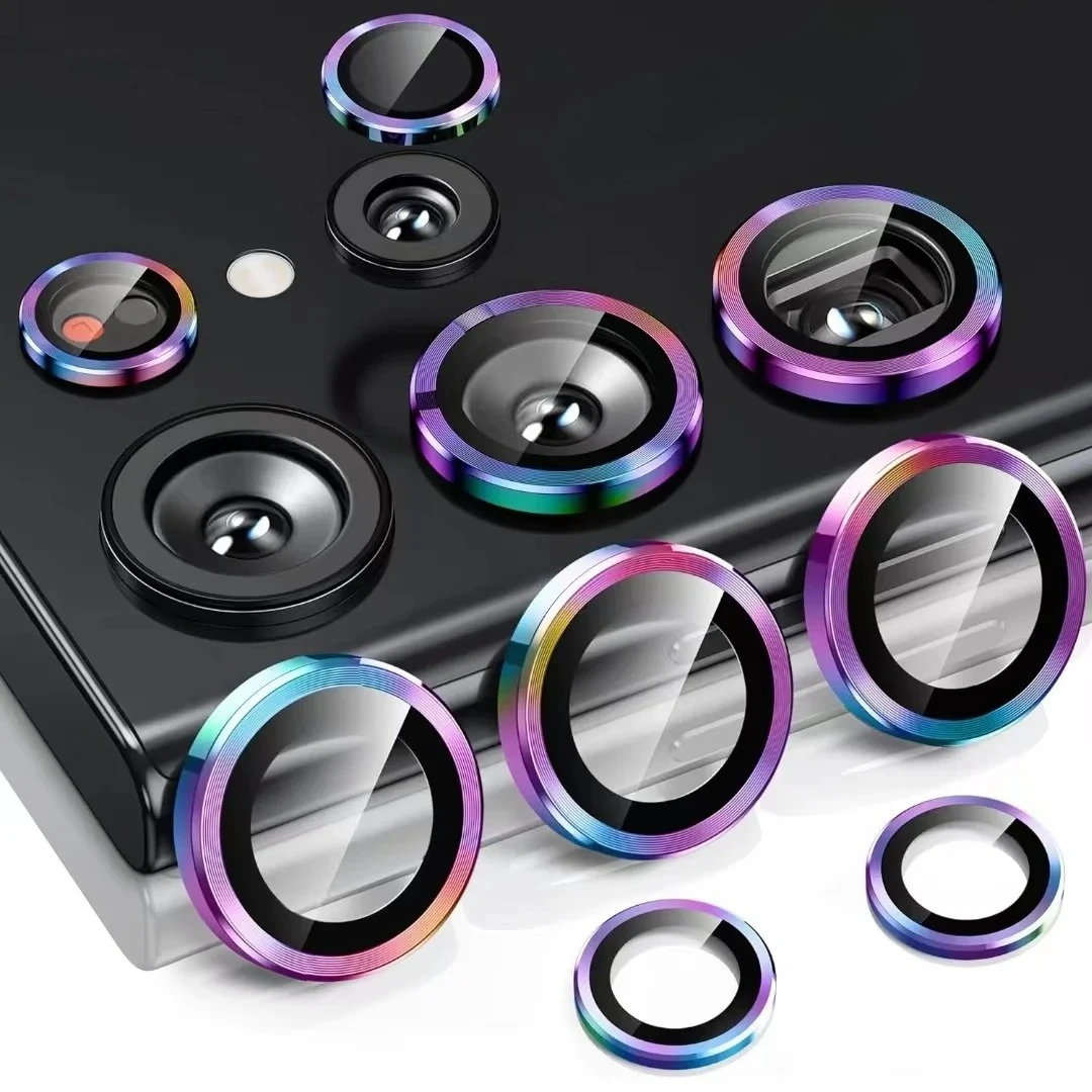Vibrant Metal Camera Lens Protector Case